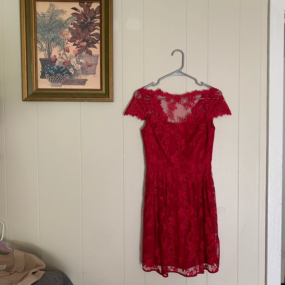 Cynthia Steffe Lace Cocktail Dress - Picture 2 of 7